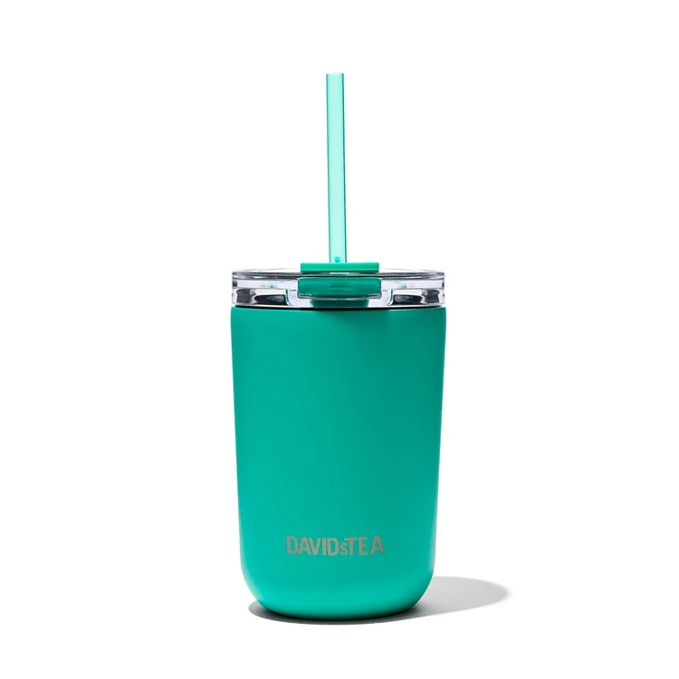 DAVIDsTEA Teal Mini Tumbler