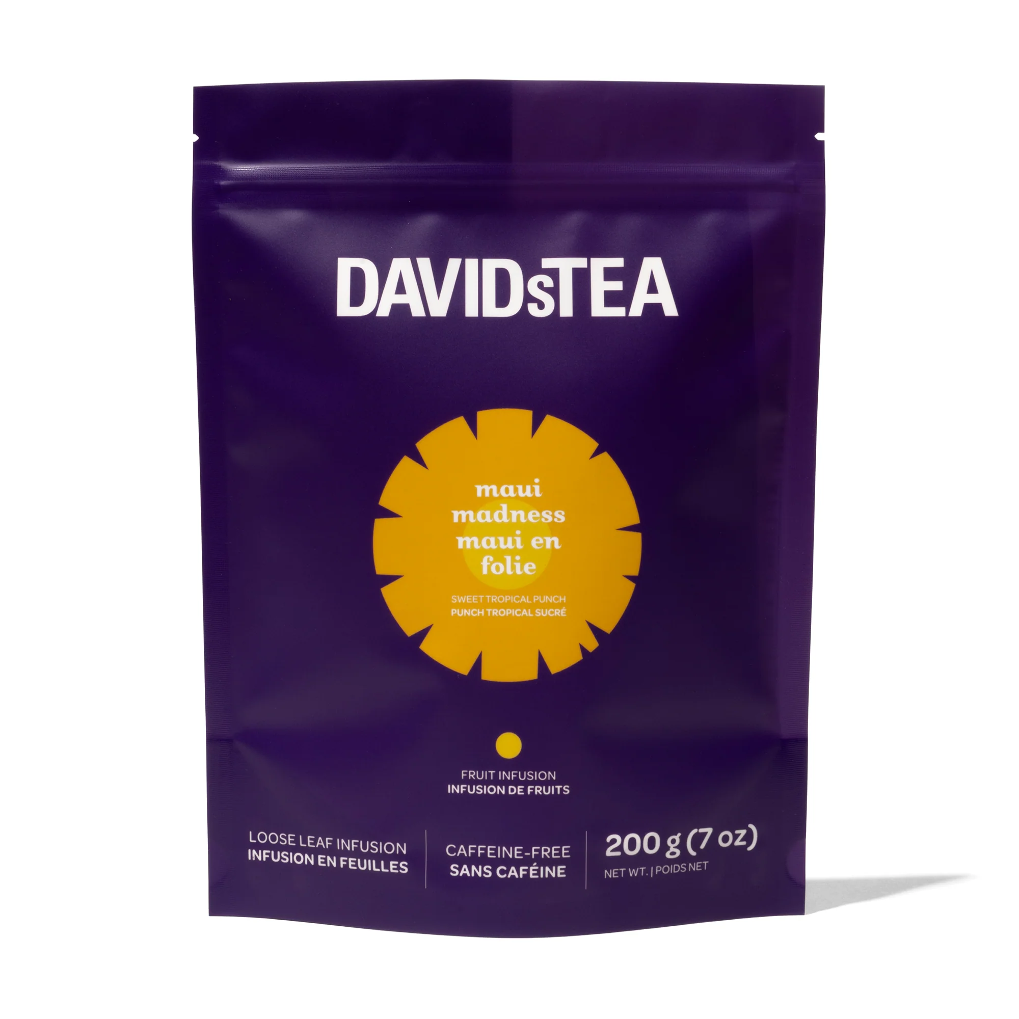 DAVIDsTEA Maui Madness Tea 200 g Printed Bag — SKU SB-FB6799-595B0CE3BEA88C