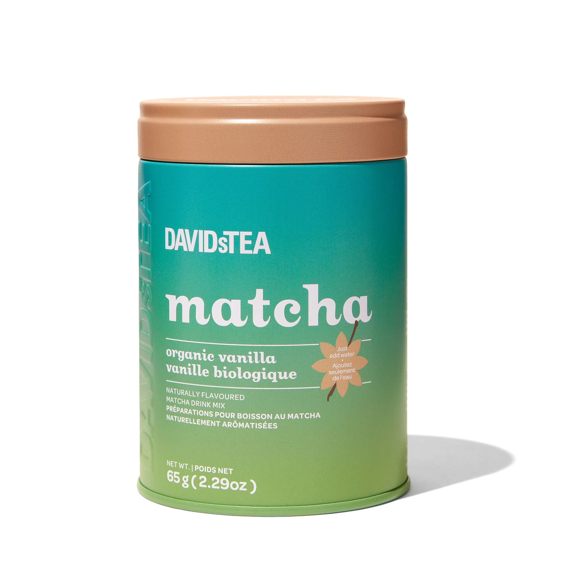DAVIDsTEA Organic Vanilla Matcha Tea Tin — SKU SB-FB6799-3A191A94FCD32E