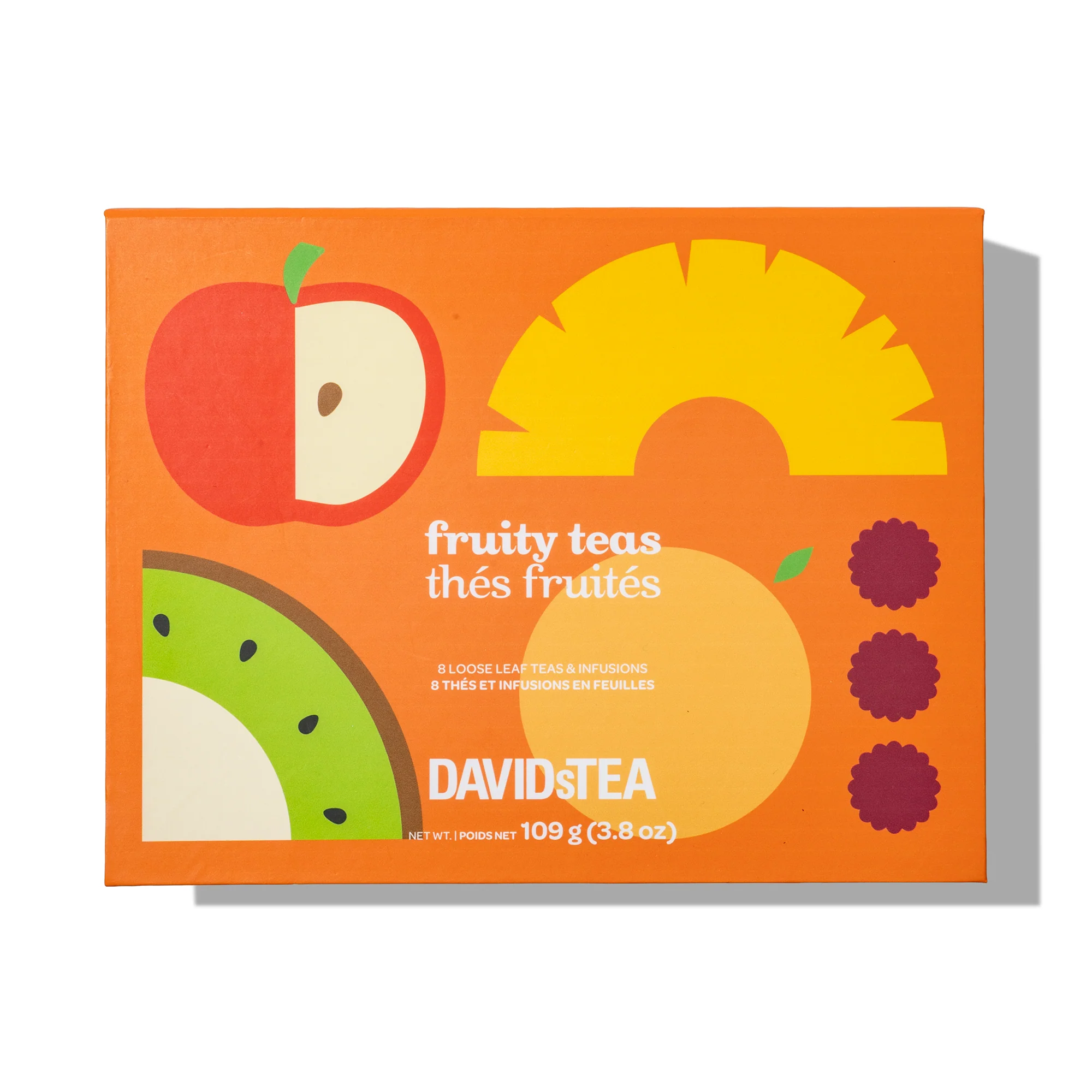 DAVIDsTEA Fruity Teas 8 Tea Sampler — SKU SB-FB6799-1CCE48DB047BCE