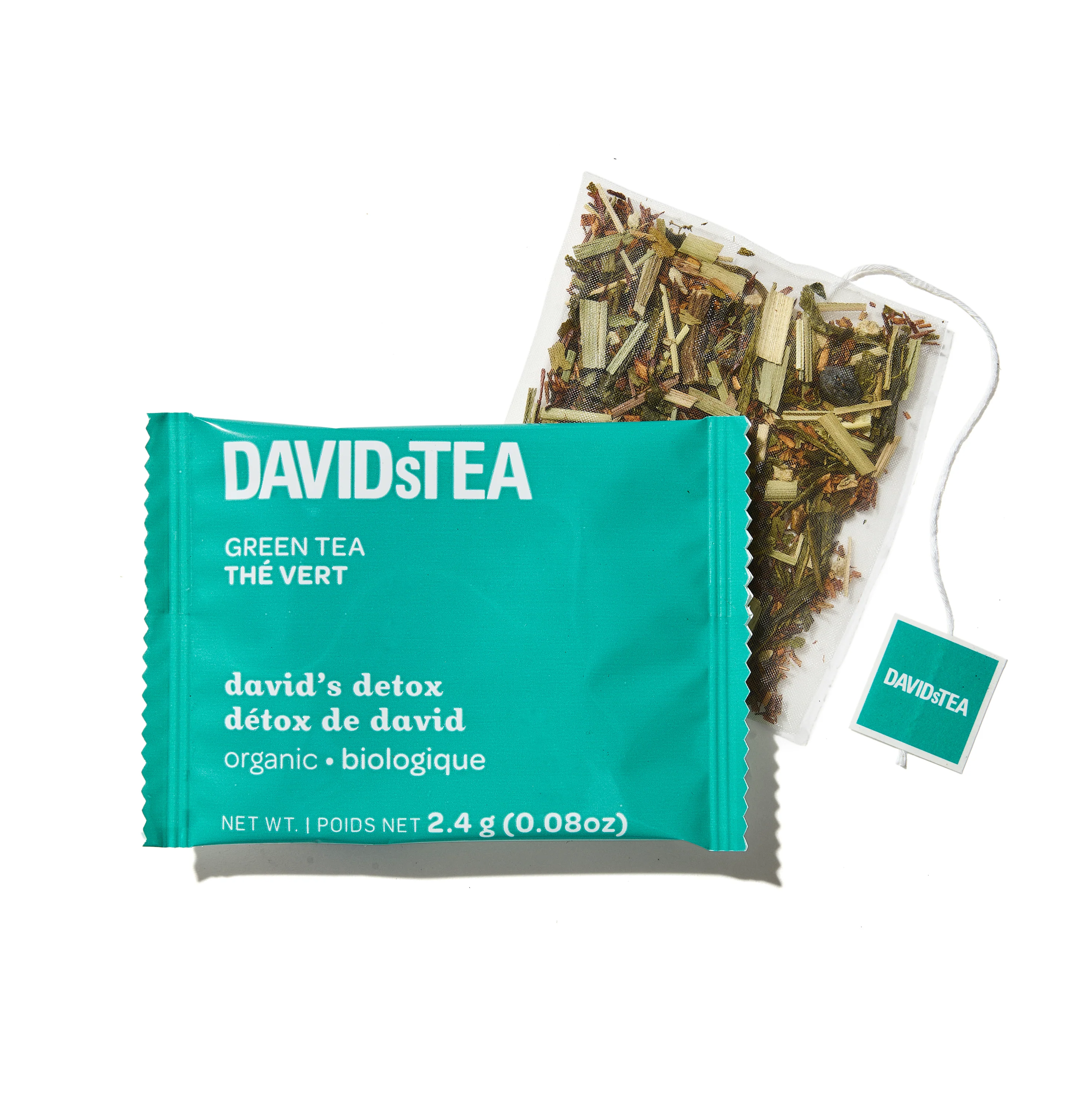DAVIDsTEA Organic David's Detox Tea Pack of 12 Sachets — SKU SB-FB6799-1AE4EBE9873EBA - Image 2