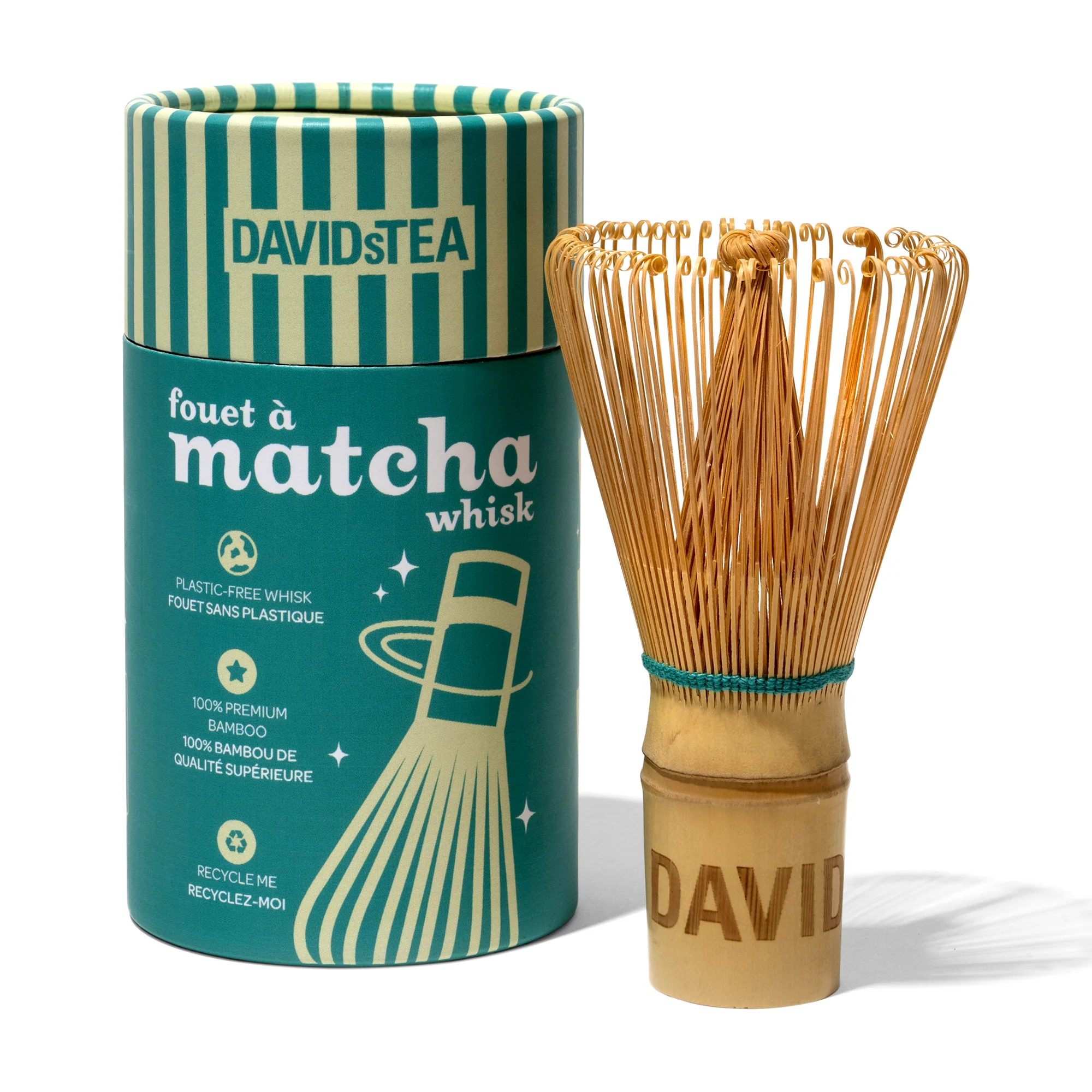 DAVIDsTEA Matcha Time Traditional Bamboo Whisk