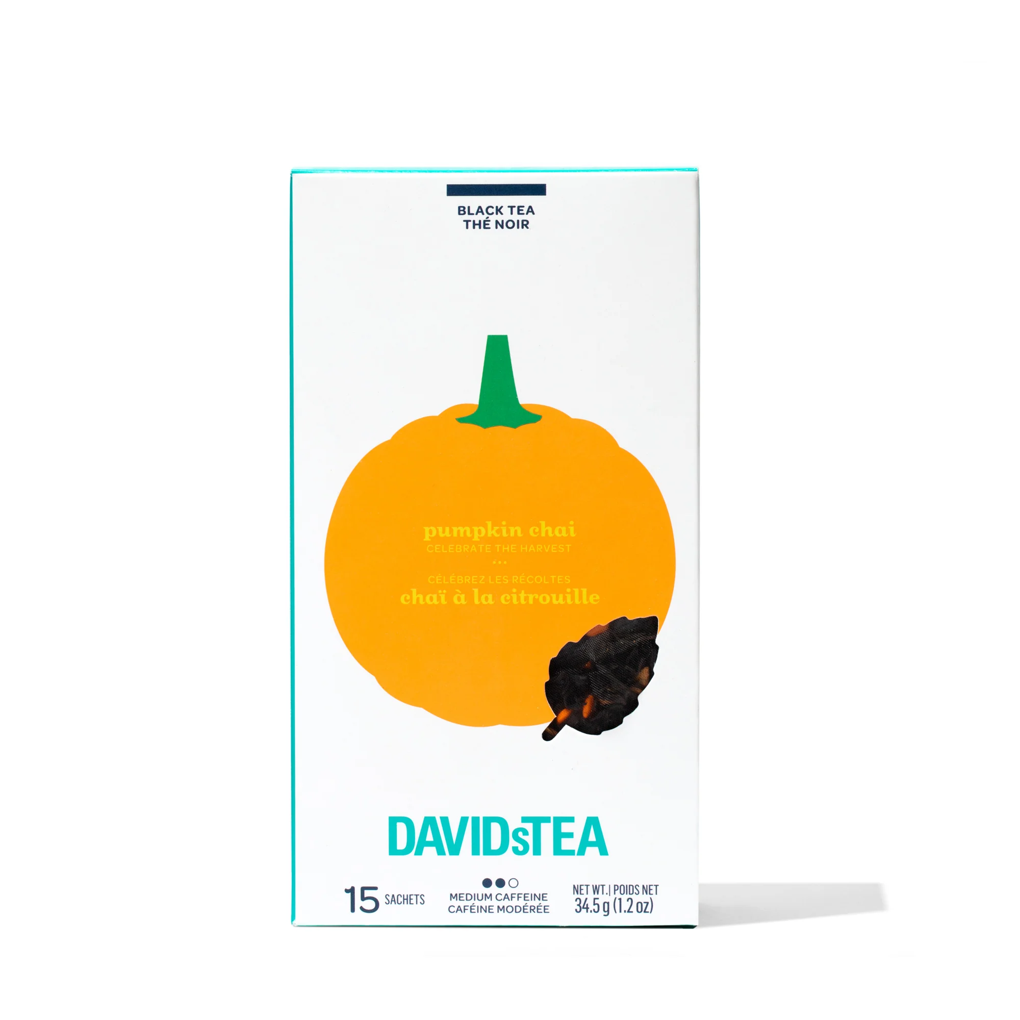 DAVIDsTEA Pumpkin Chai Pack of 15 Sachets