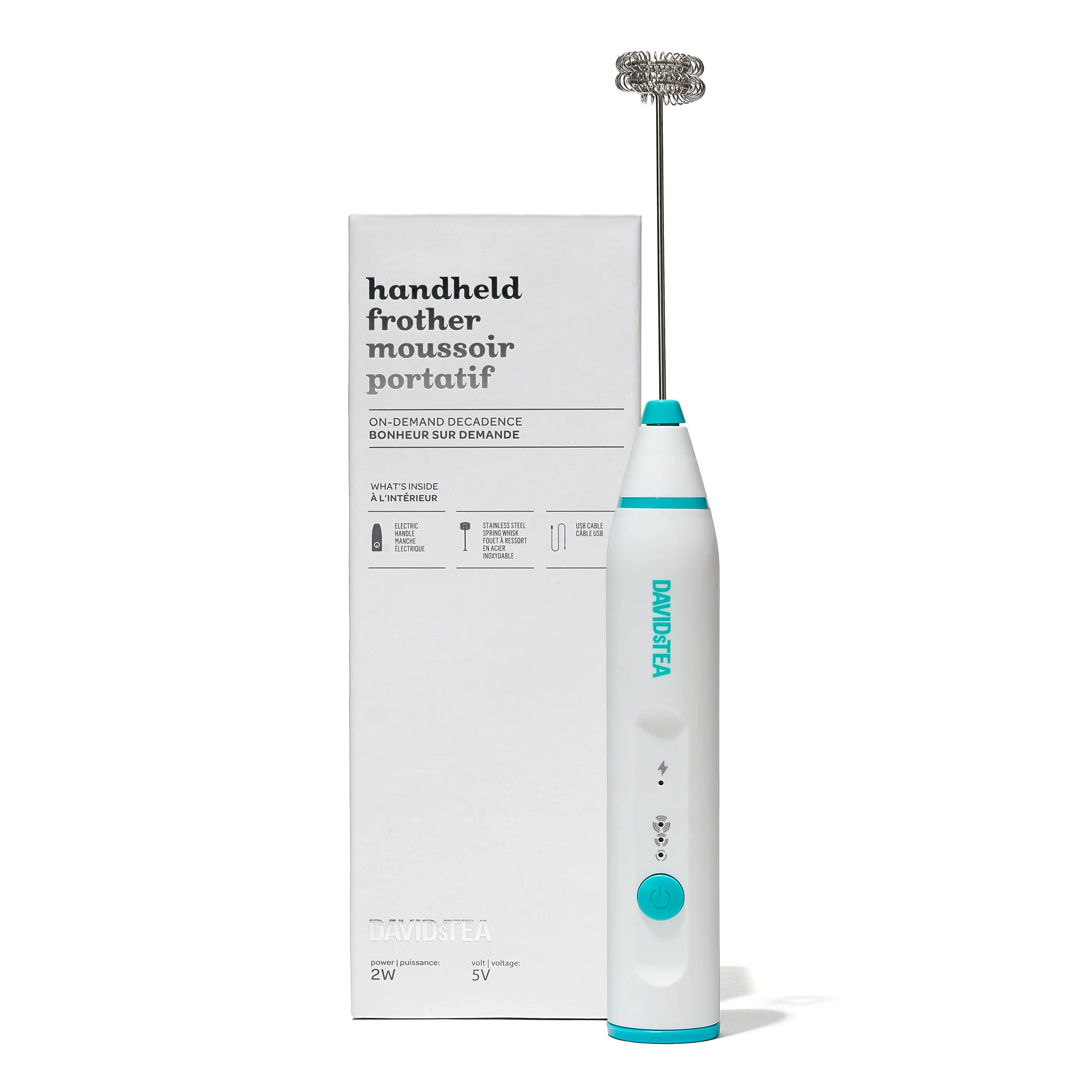 DAVIDsTEA Handheld Double Milk Frother — SKU SB-FB6799-A37AF43146677A