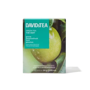 DAVIDsTEA Green Passionfruit Tea Pack of 12 Sachets — SKU SB-FB6799-345D10ADE9890E