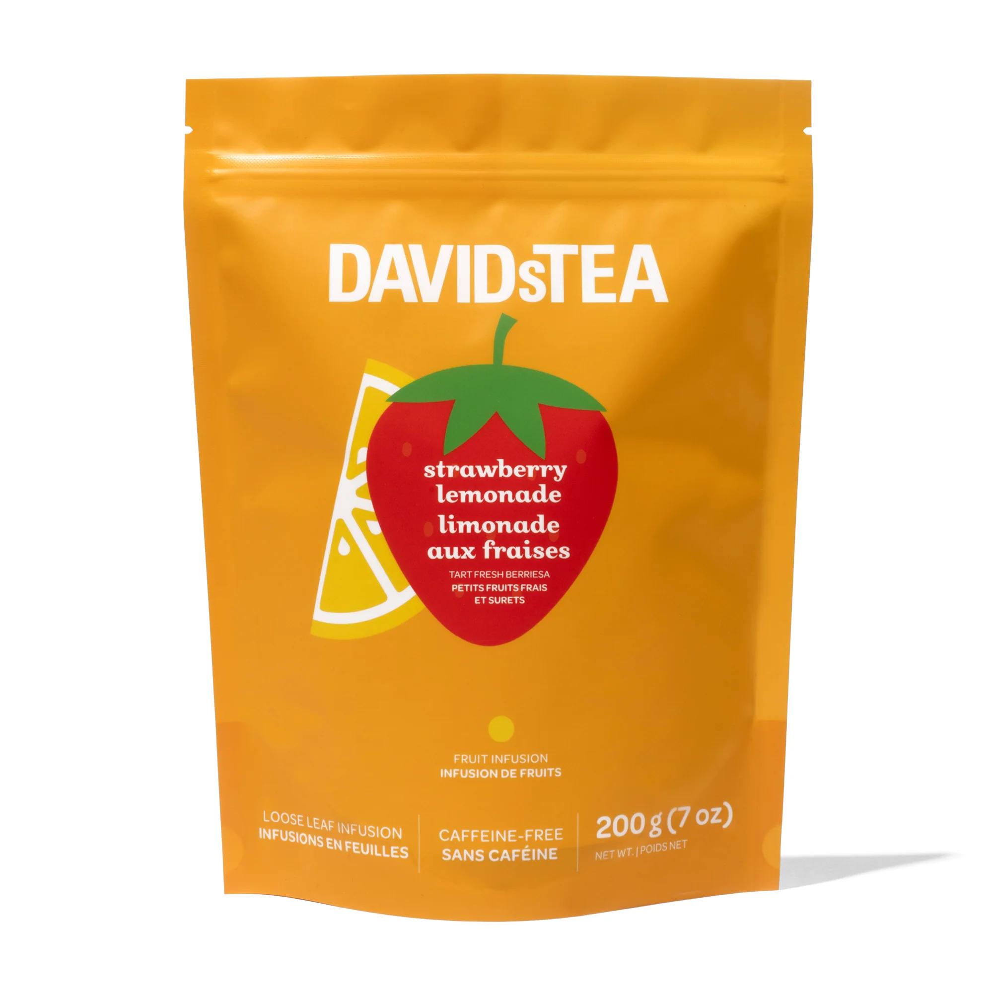 DAVIDsTEA Strawberry Lemonade Tea 200 g Printed Bag — SKU SB-FB6799-DAE2D623C6861F