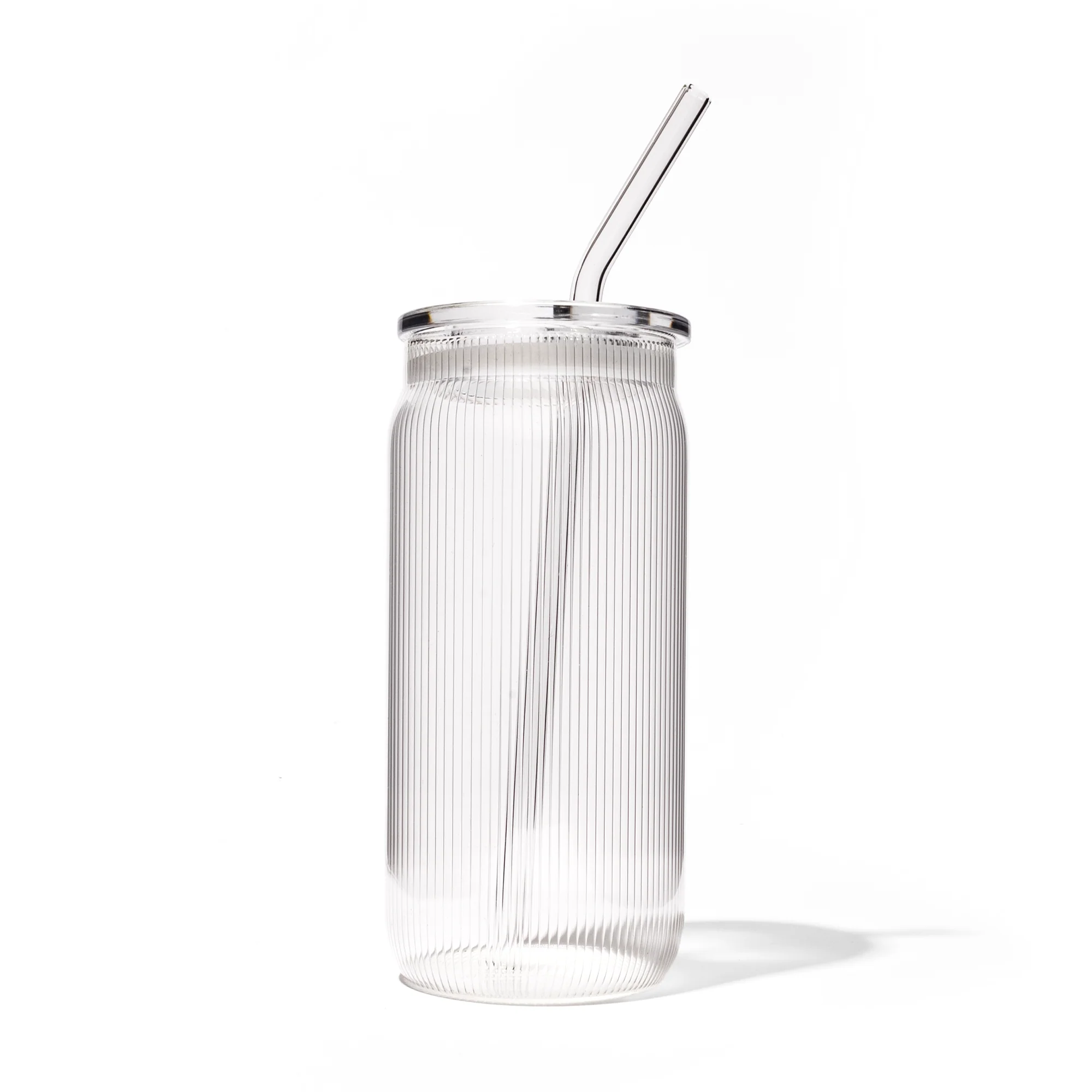 DAVIDsTEA Ribbed Glass Mason Tumbler — SKU SB-FB6799-640209DBC34372 - Image 3