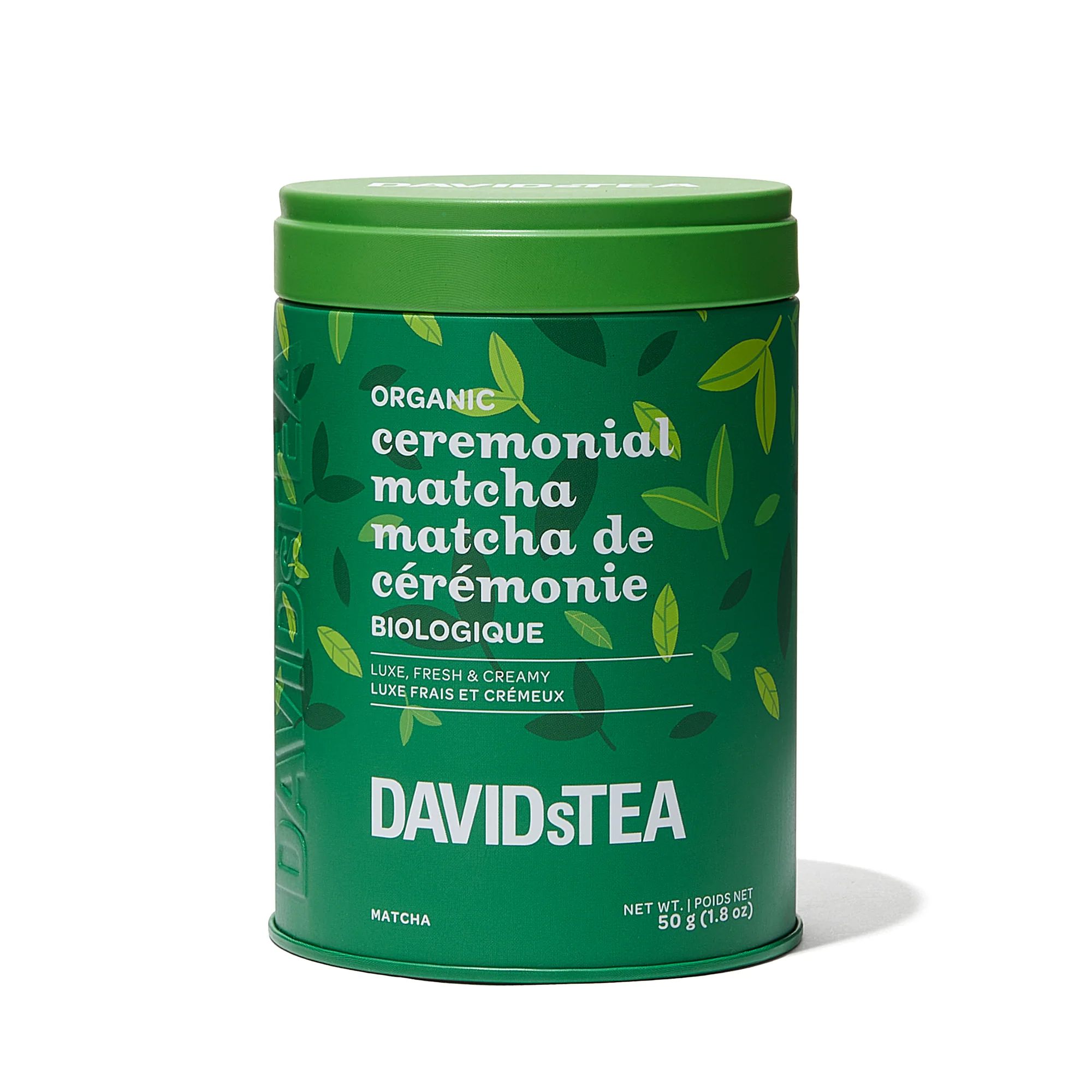 DAVIDsTEA Organic Ceremonial Matcha Tea Printed Tin — SKU SB-FB6799-B7A2EE50226596