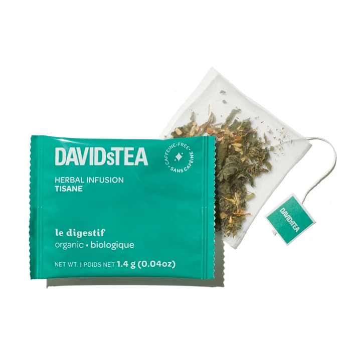 DAVIDsTEA Organic Le Digestif Tea Pack of 12 Sachets — SKU SB-FB6799-7F62A3563988F5 - Image 3