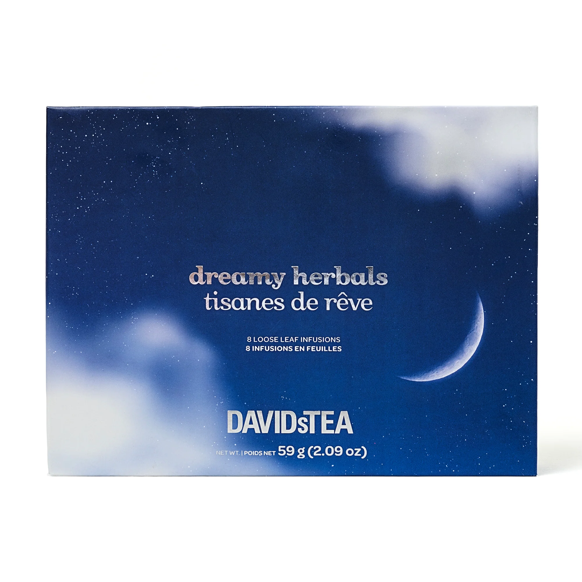 DAVIDsTEA Dreamy Herbals 8 Tea Sampler