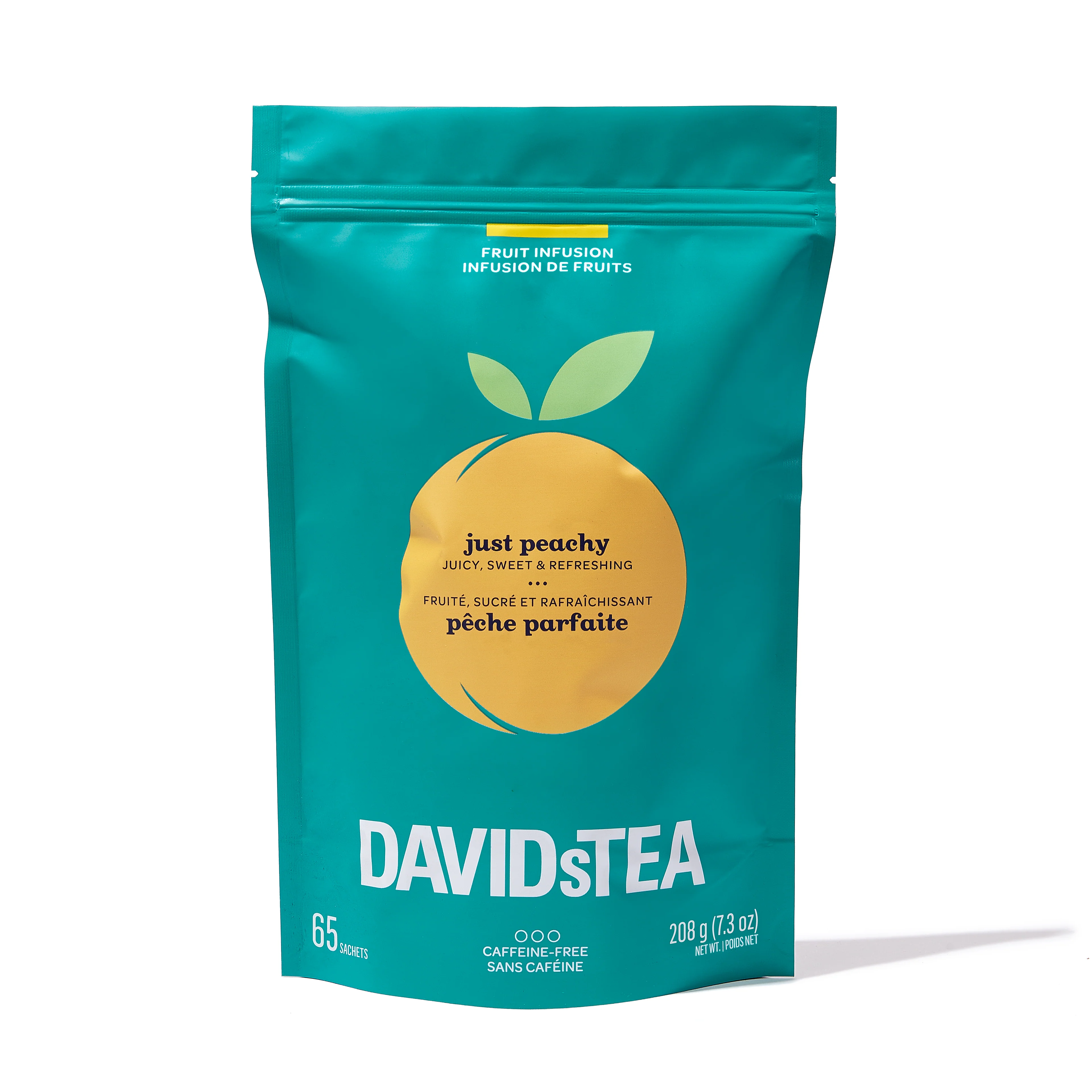 DAVIDsTEA Just Peachy Tea Bag of 65 Sachets