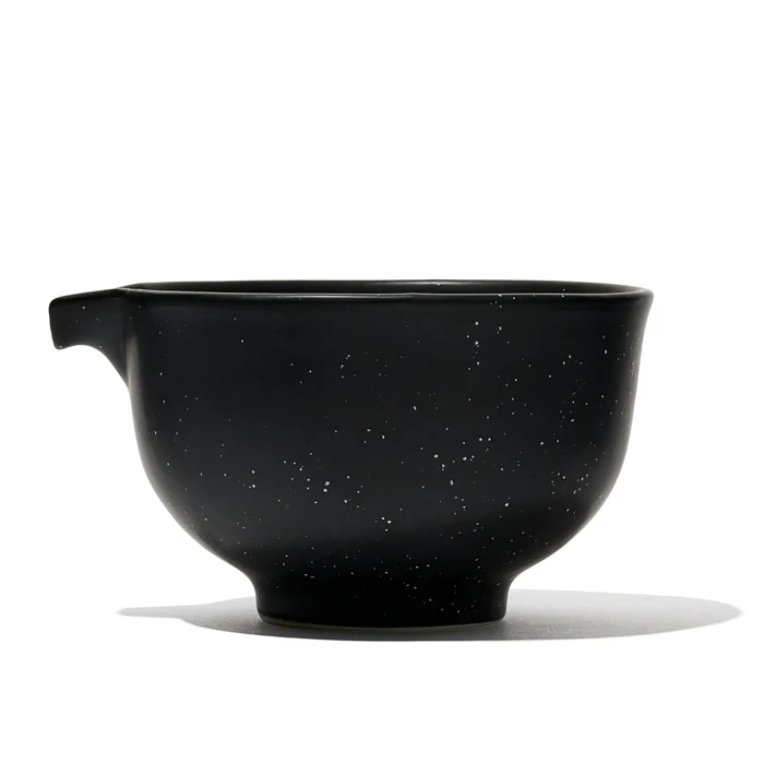DAVIDsTEA Speckled Black Matcha Bowl