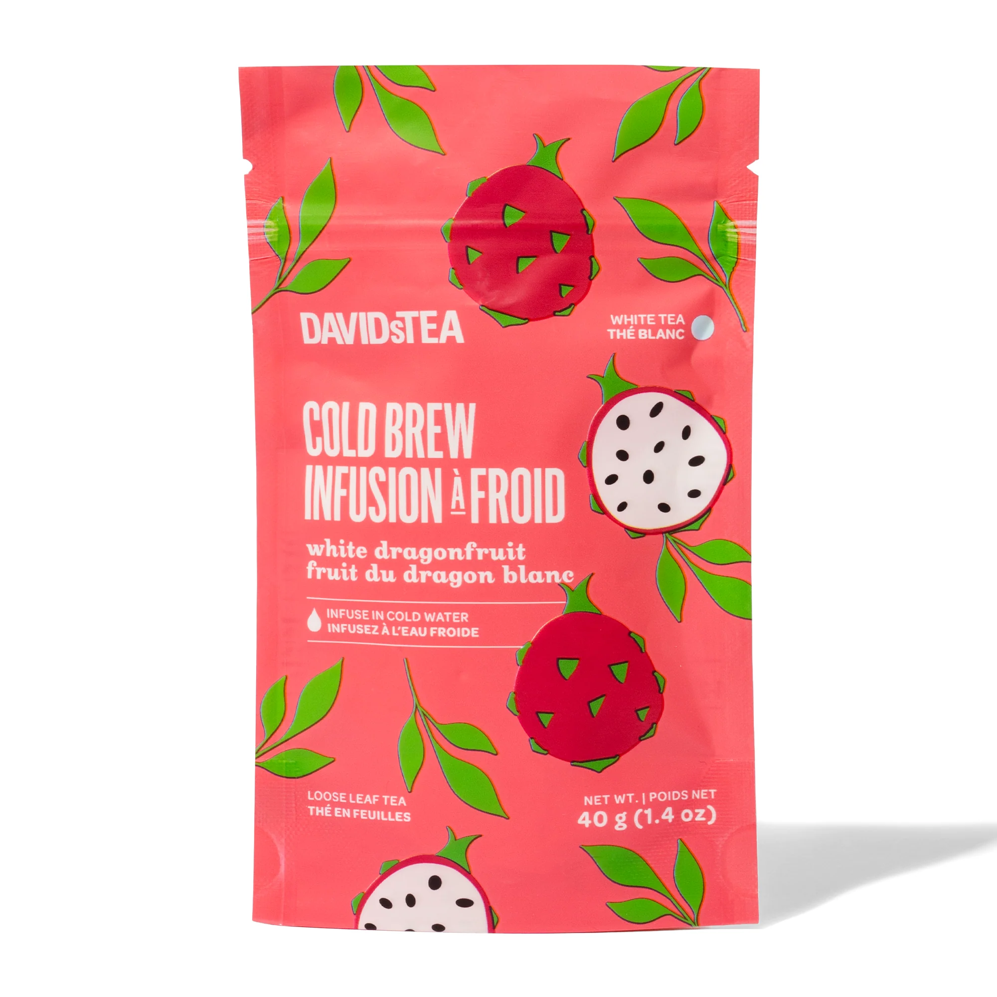 DAVIDsTEA White Dragonfruit Cold Brew Tea — SKU SB-FB6799-80E161A857C240