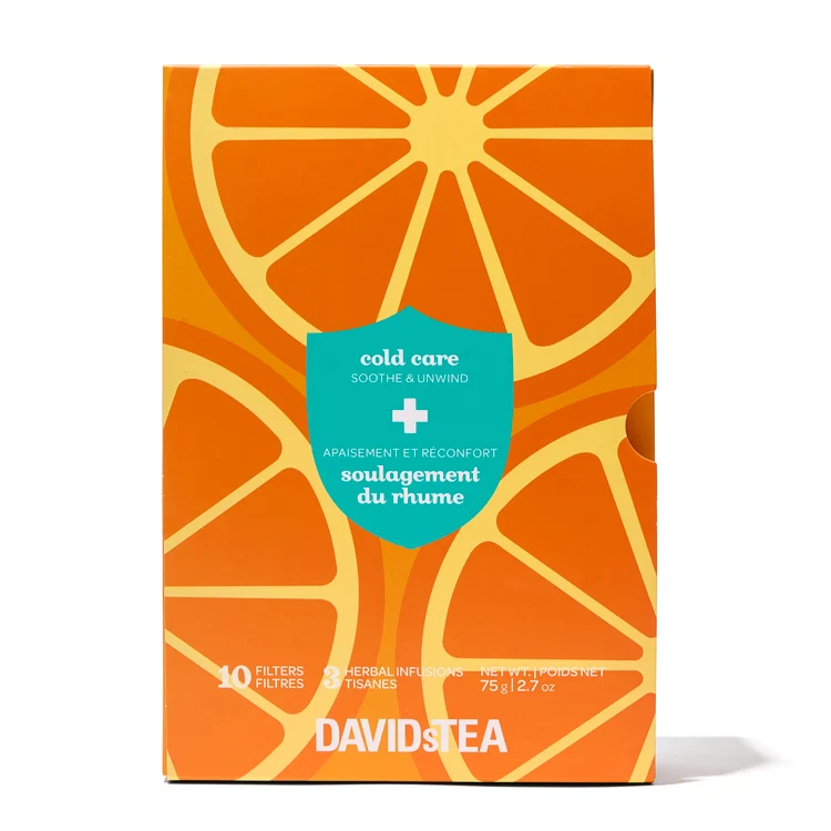 DAVIDsTEA Cold Care 3 Tea Sampler