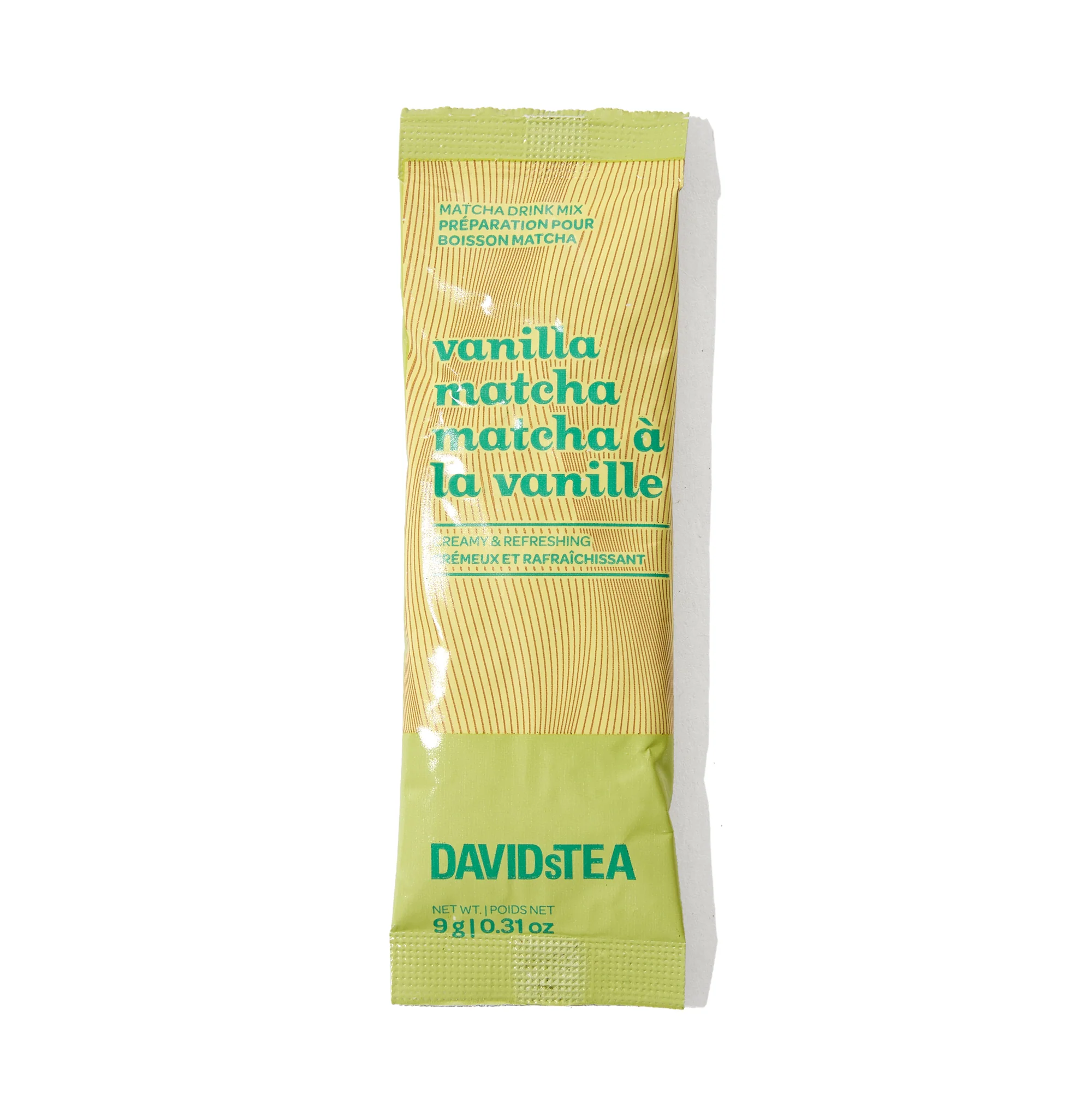 DAVIDsTEA Vanilla Matcha Single Serves Pack of 48