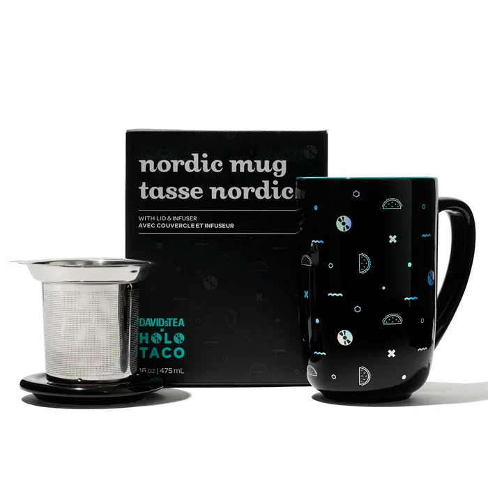 DAVIDsTEA Holo Taco x DAVIDsTEA Nordic Mug — SKU SB-FB6799-055D6AB51529FB