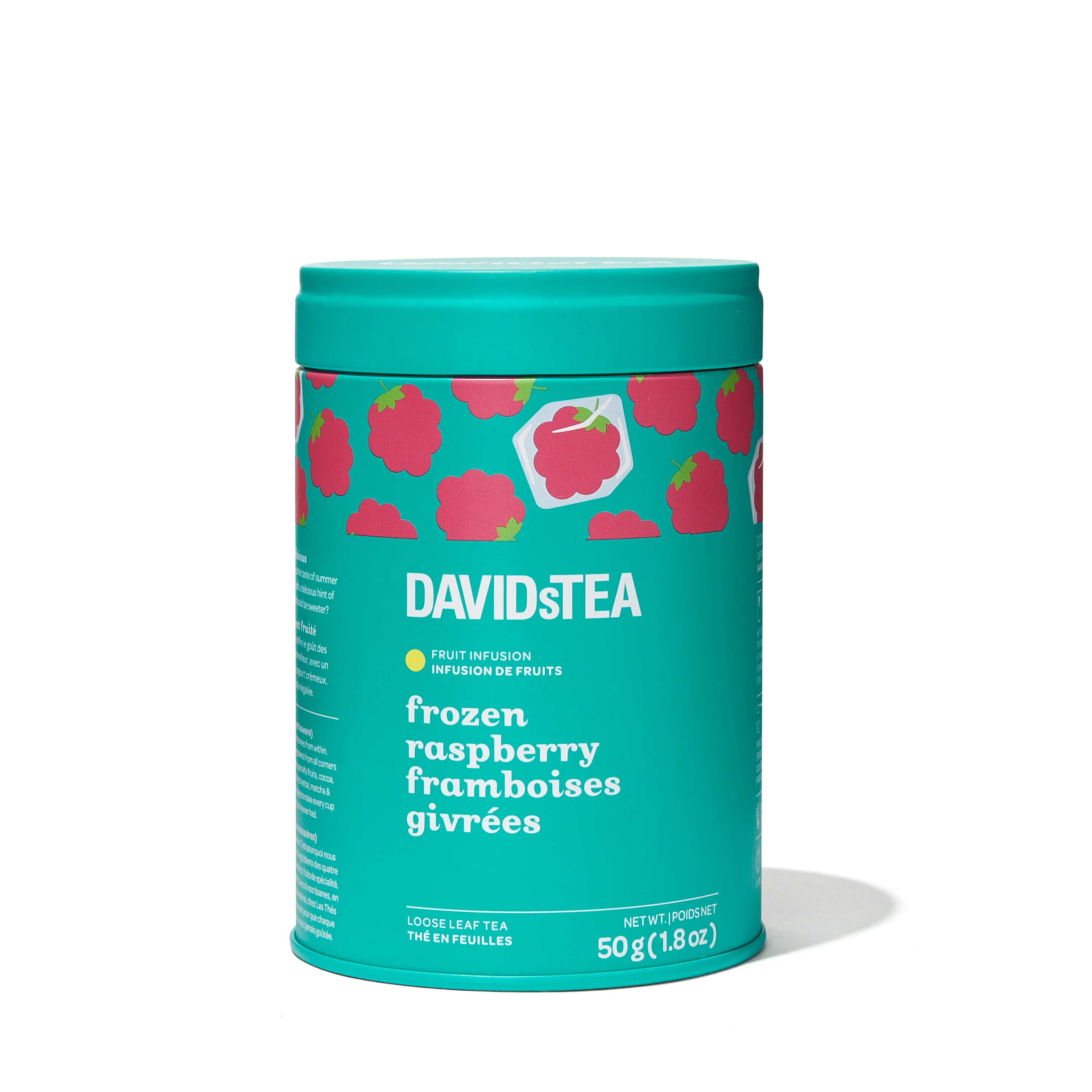 DAVIDsTEA Frozen Raspberry Limited Edition Tea Tin