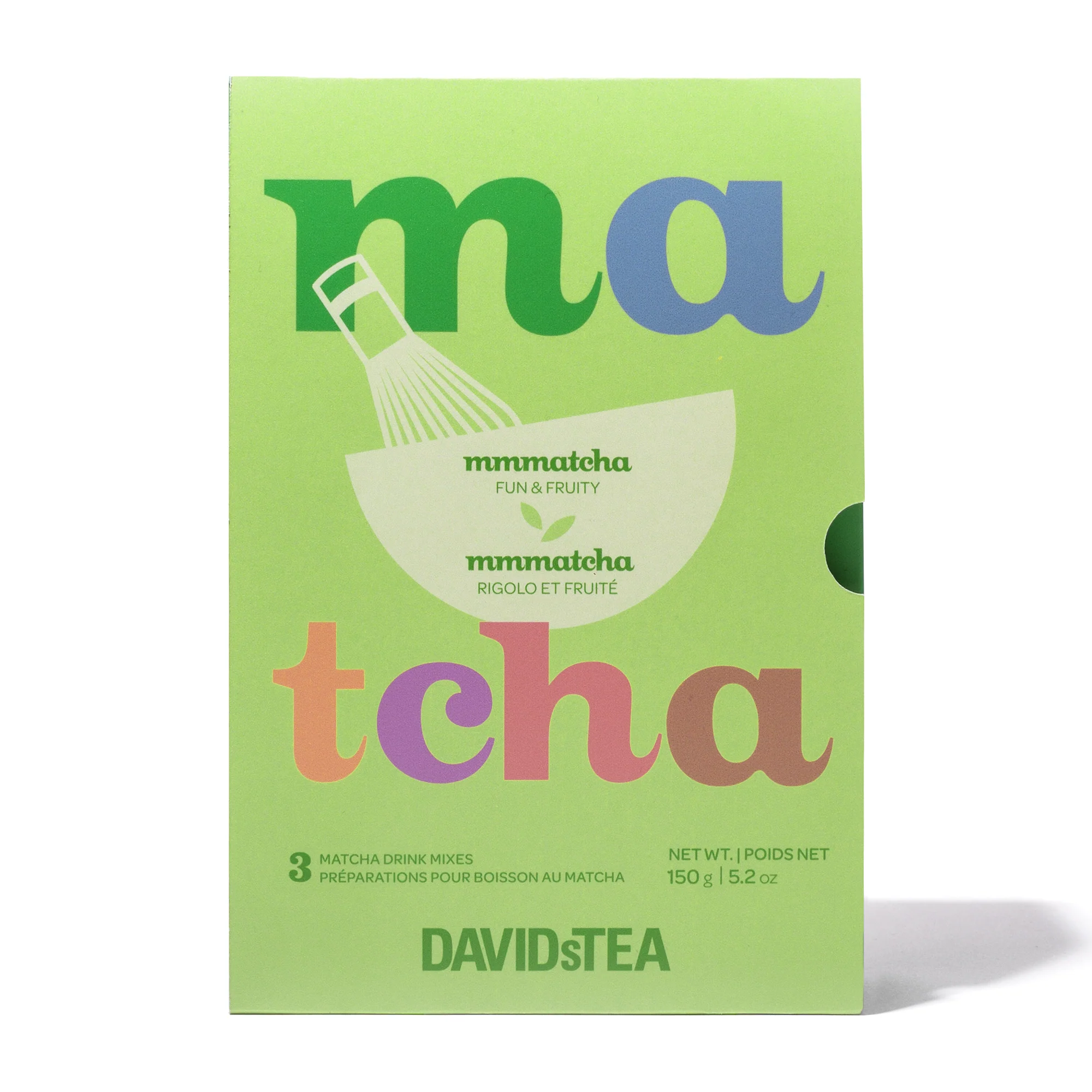 DAVIDsTEA mmmatcha 3 tea sampler