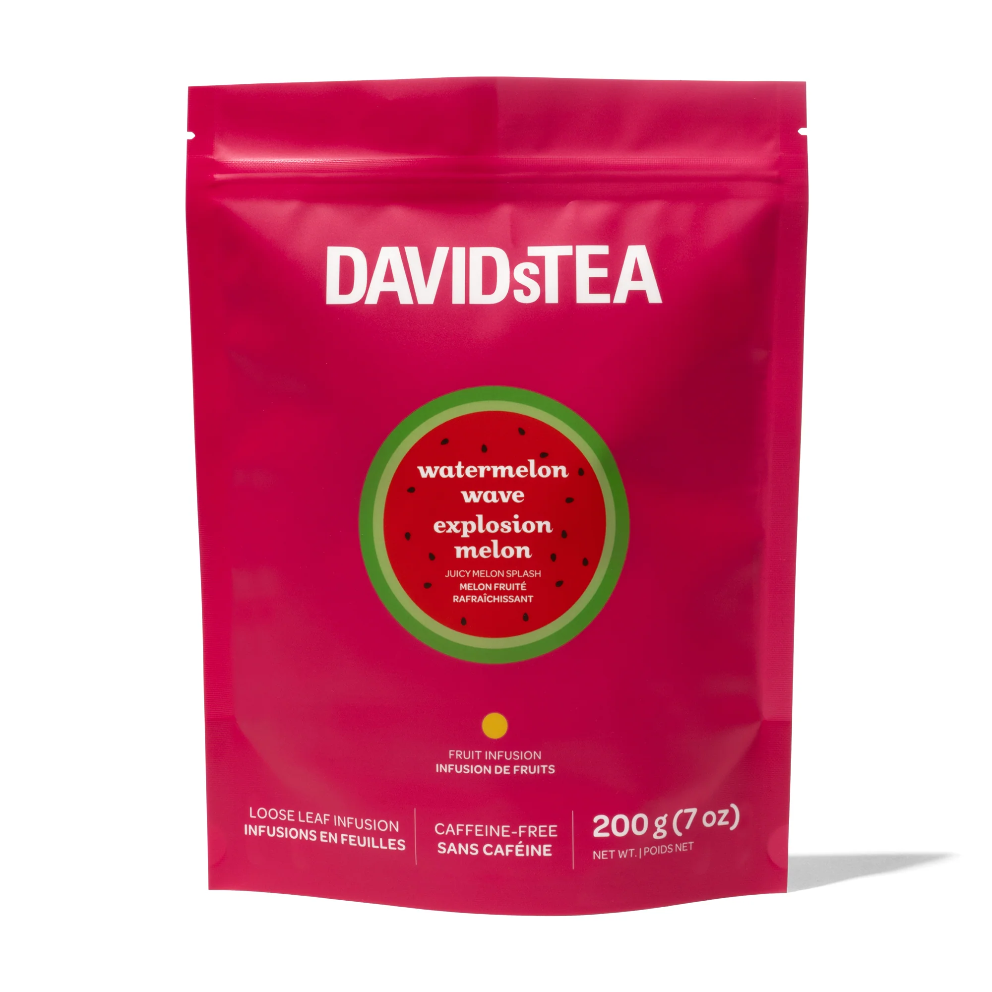 DAVIDsTEA Watermelon Wave Tea 200 g Printed Bag — SKU SB-FB6799-4D2E78669188DC